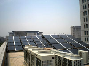 花都區某賓館太陽能熱水工程